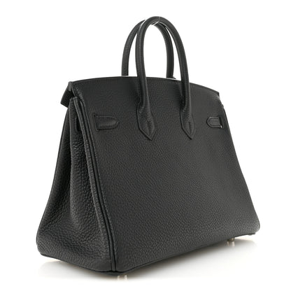 Hermes Togo Birkin 25 Black 3 of 11