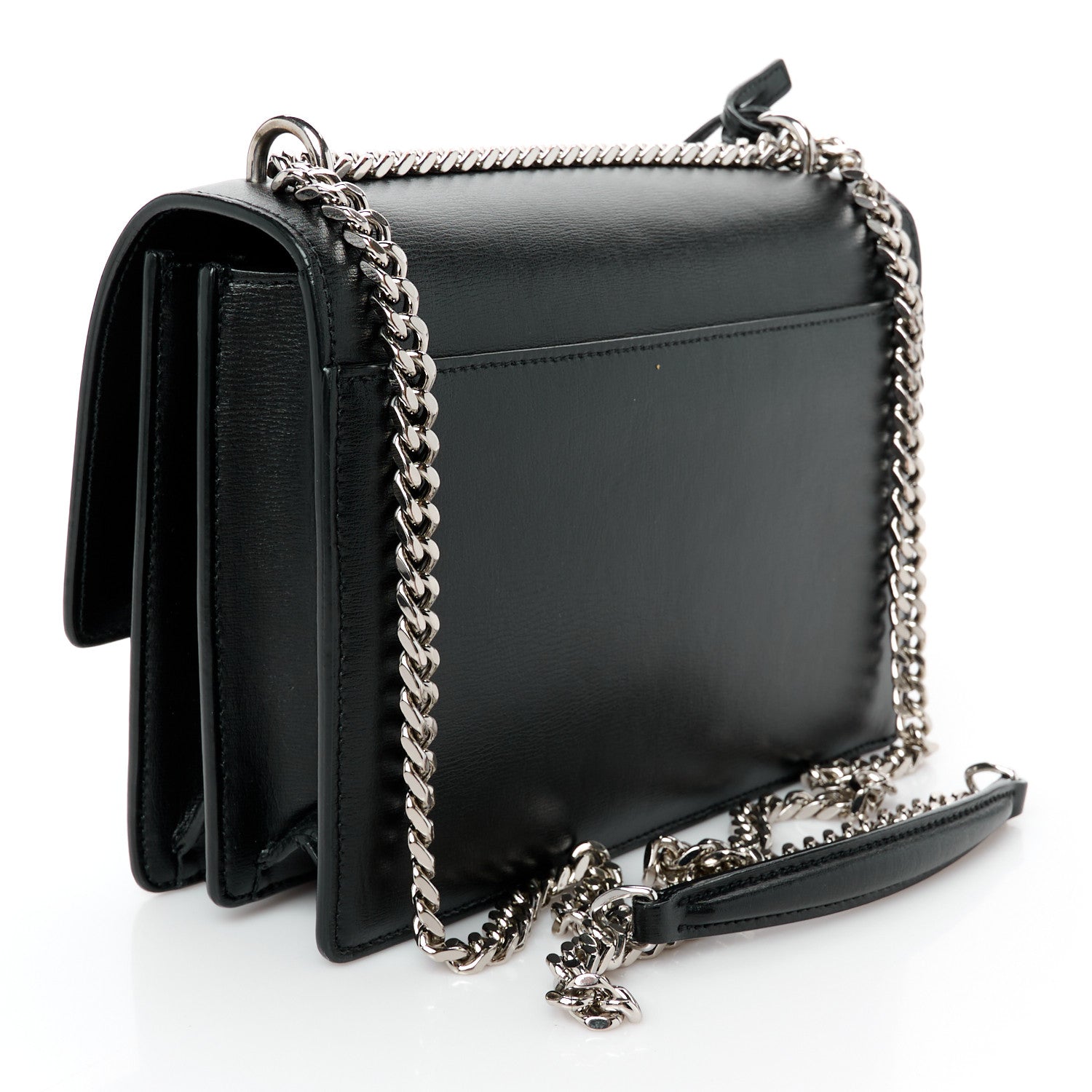 Saint Laurent Calfskin Medium Monogram Sunset Black 3 of 11