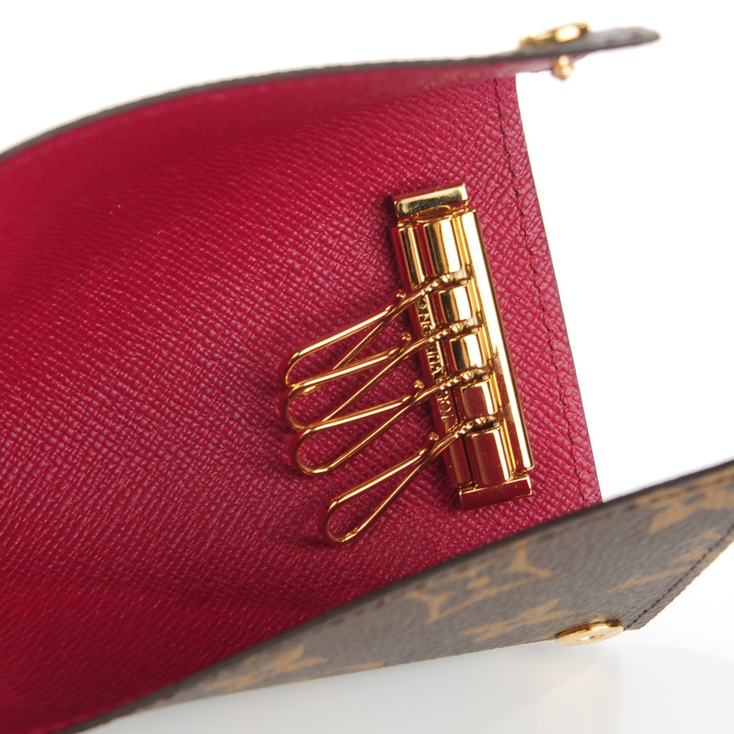 Louis Vuitton Monogram Berlingot Key Holder Fuchsia 5 of 7