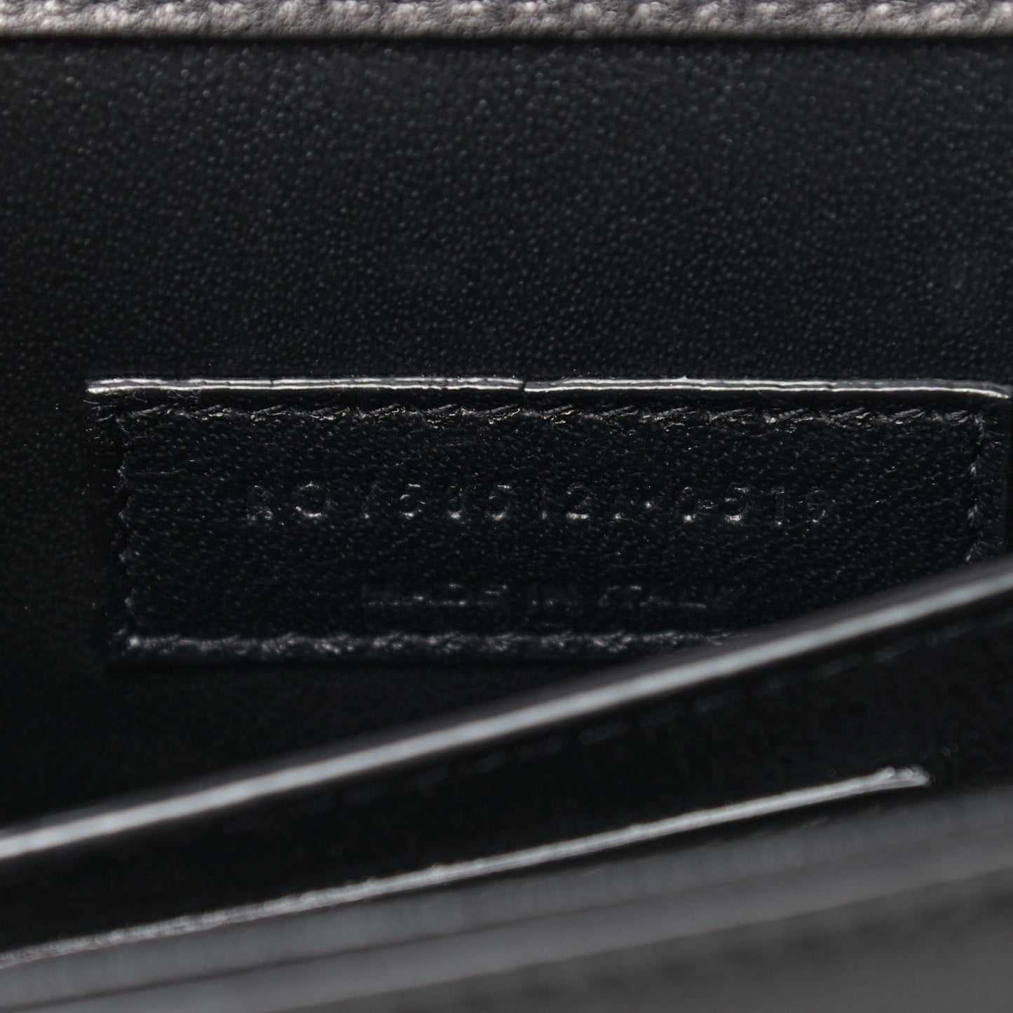 Lambskin Chrissie Chain Shoulder Bag Black