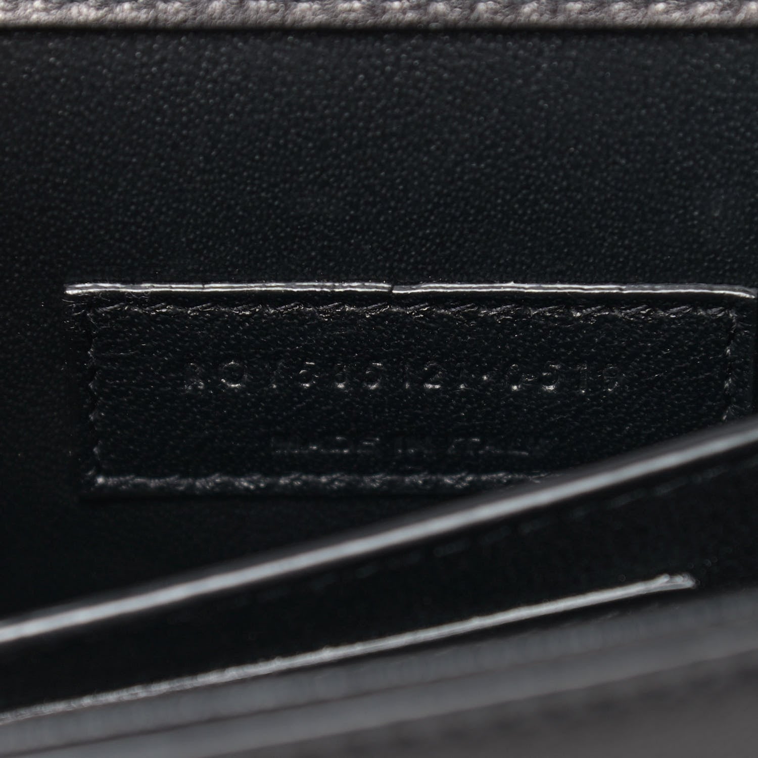 Saint Laurent Lambskin Chrissie Chain Shoulder Bag Black 7 of 12