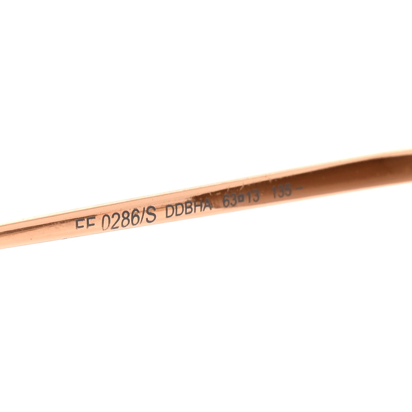 Metal Aviator Sunglasses FF0286/S Gold