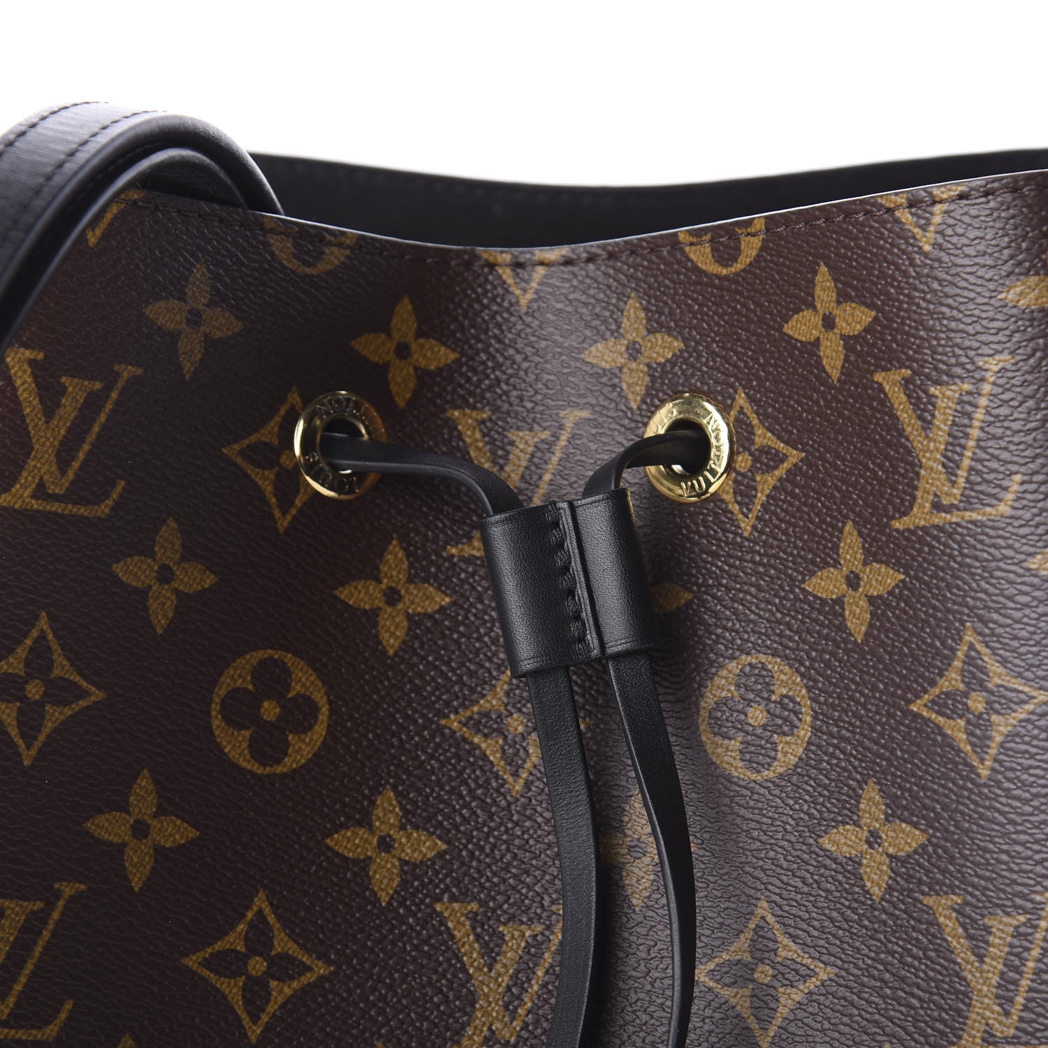 Louis Vuitton Monogram Neonoe MM Black 8 of 9