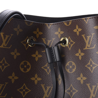 Louis Vuitton Monogram Neonoe MM Black 8 of 9