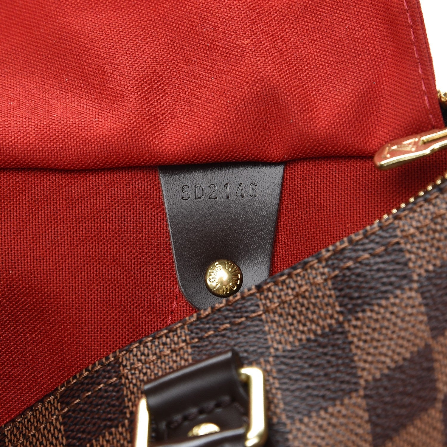Louis Vuitton Damier Ebene Speedy Bandouliere 30 7 of 9