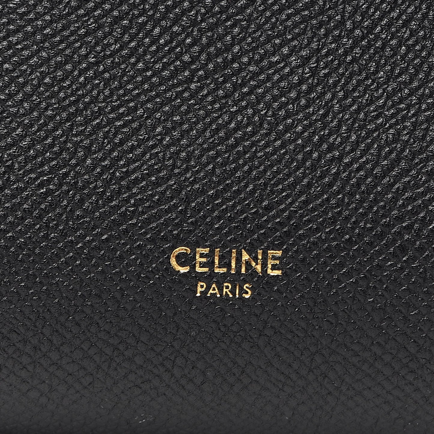 Grained Calfskin Mini Belt Bag Black