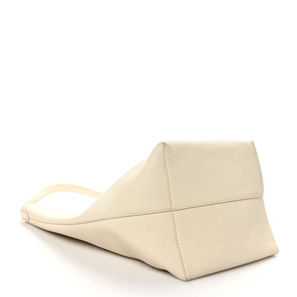 The Row Grained Calfskin Large N/S Park Tote Ivory 4 of 9