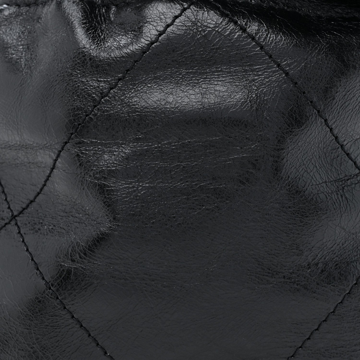 Chanel Shiny Crumpled Calfskin Quilted Pearl Mini Chanel 22 Black 8 of 10