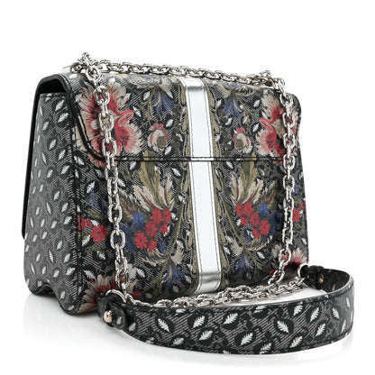 Louis Vuitton Calfskin Printed Twist Shoulder Bag MM Multicolor 4 of 9