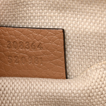 Gucci Pebbled Calfskin Small Soho Disco Bag Camelia 7 of 13