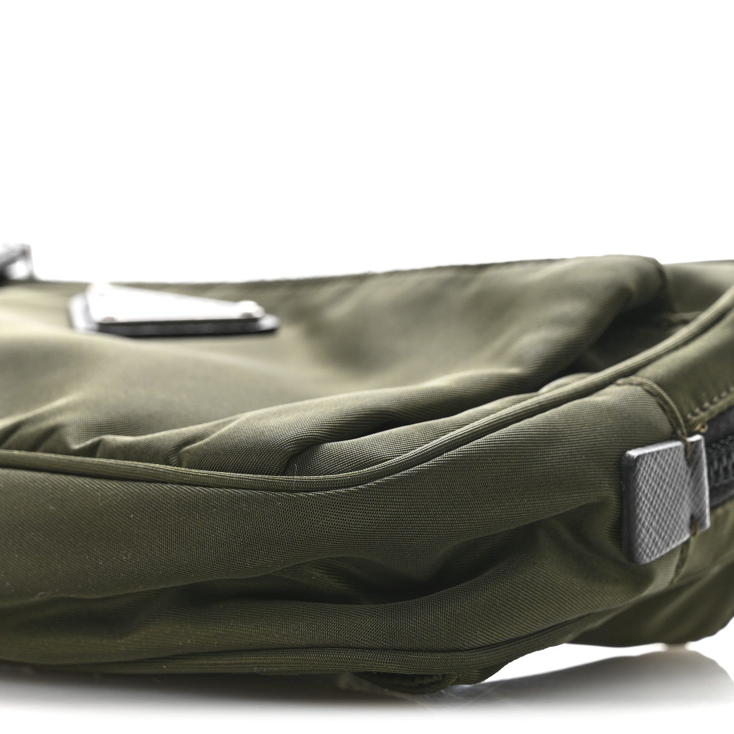 Prada Re-Nylon Saffiano Belt Bag Mimetico 10 of 11