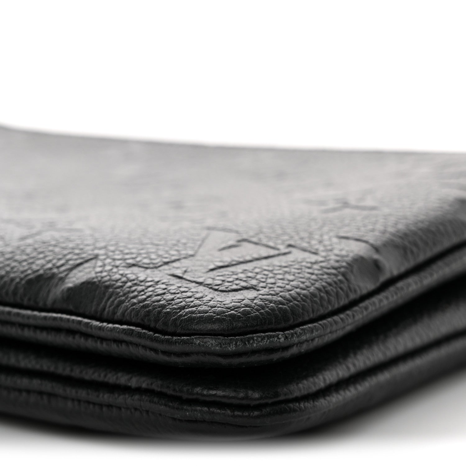Louis Vuitton Empreinte Double Zip Pochette Black 10 of 12