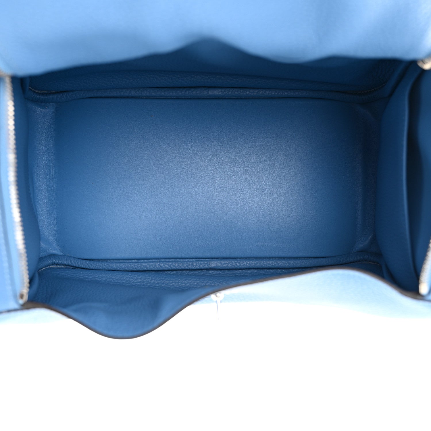 Hermes Taurillon Clemence Lindy 30 Bleu Paradis 5 of 15