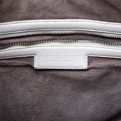Bottega Veneta Nappa Intrecciato Large Veneta Hobo White 8 of 10