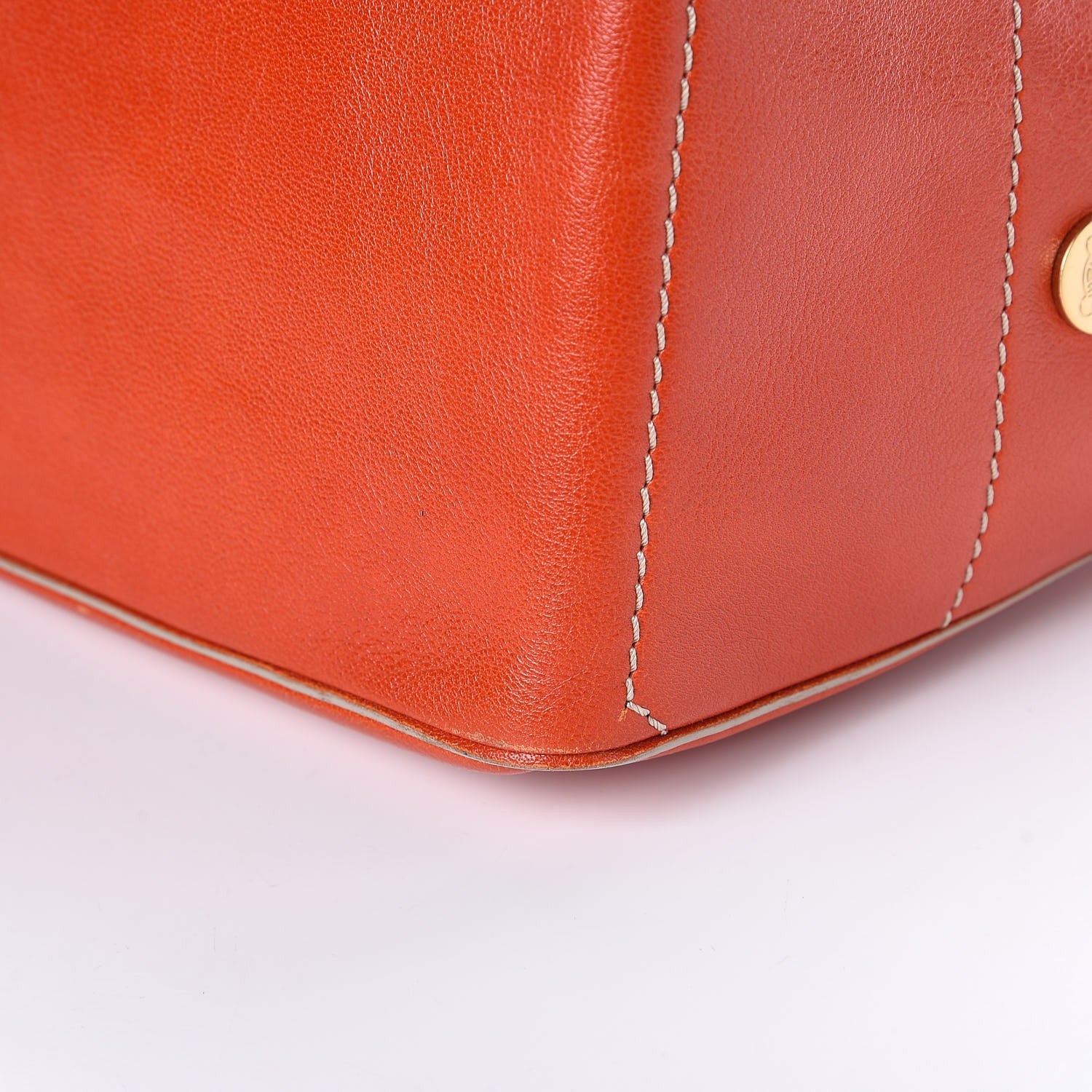 Celine Buffalo Boogie Satchel Vermillion 12 of 12