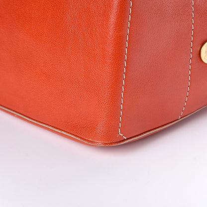 Celine Buffalo Boogie Satchel Vermillion 12 of 12