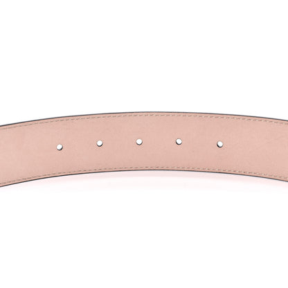 Gucci Imprime Monogram Interlocking G Belt 105 42 Black 4 of 8