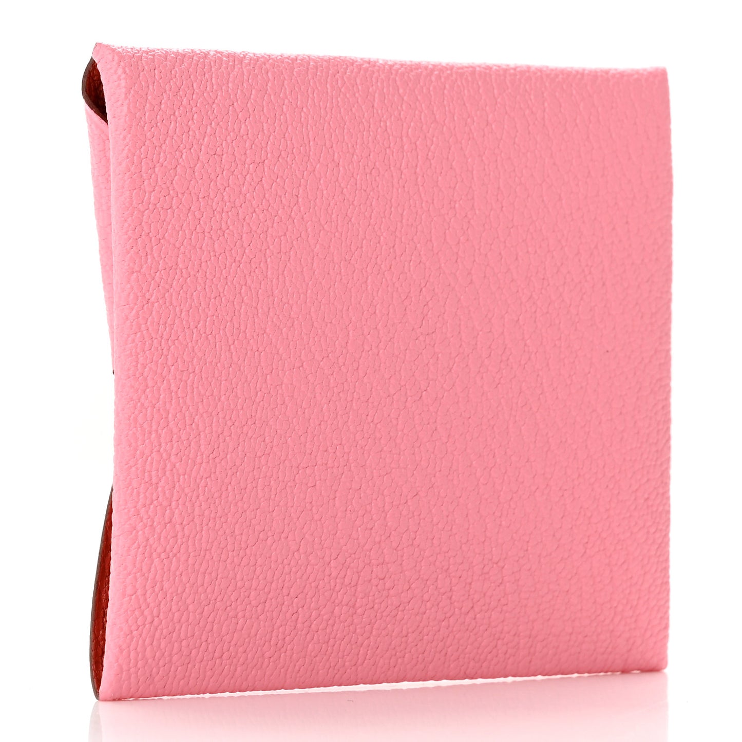 Chevre Mysore Verso Bastia Coin Purse Rose Confetti Brique