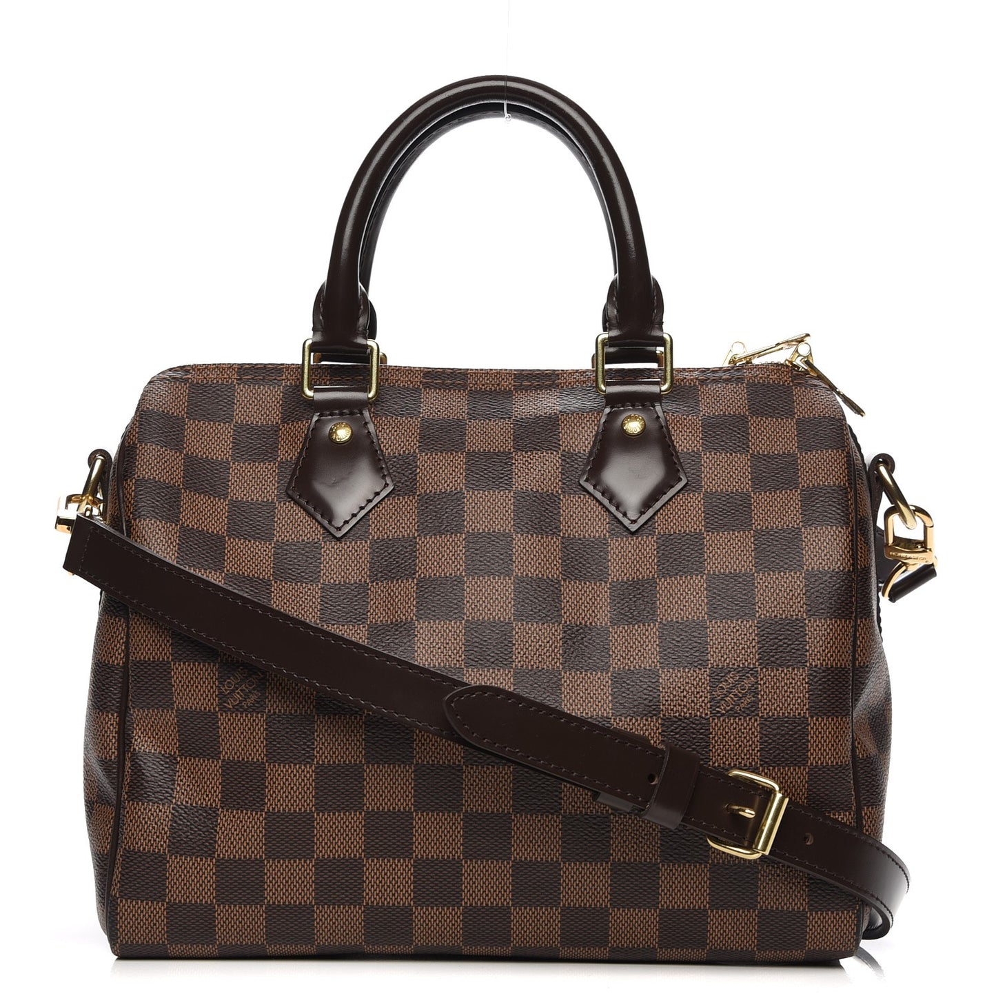 Damier Ebene Speedy Bandouliere 25
