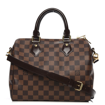 Louis Vuitton Damier Ebene Speedy Bandouliere 25 1 of 9