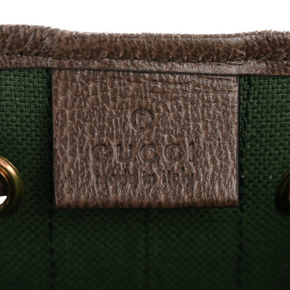 Gucci GG Supreme Monogram Web Small Ophidia Top Handle Bucket Bag Brown 5 of 9