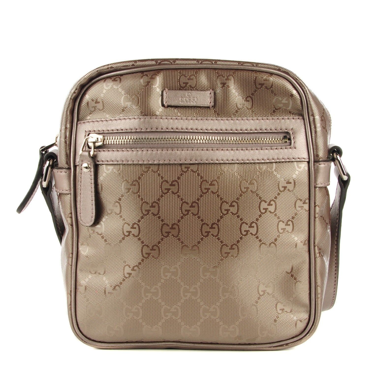 Gucci Imprime Monogram Shoulder Bag Mauve 1 of 7
