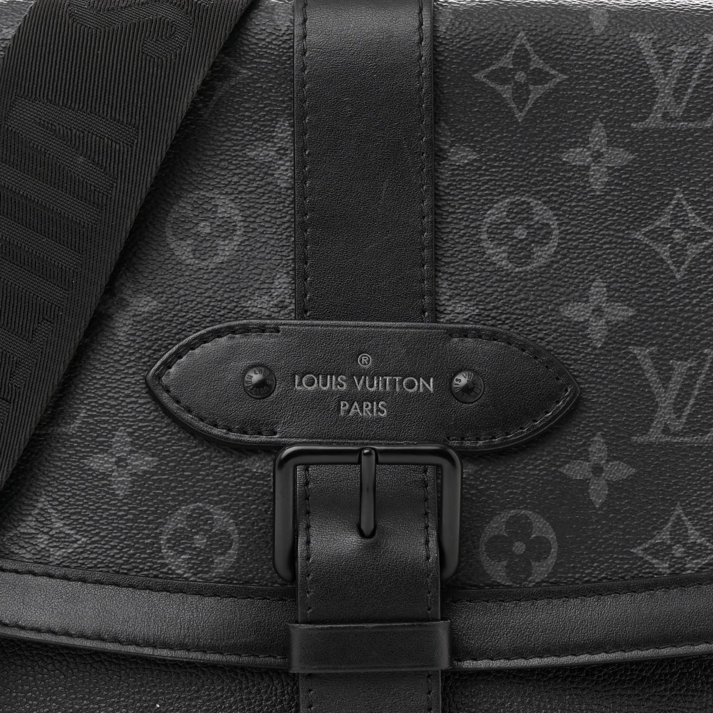 Monogram Eclipse Saumur Messenger NV Black