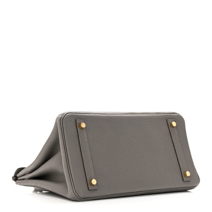 Hermes Togo Birkin 30 Etain 4 of 10