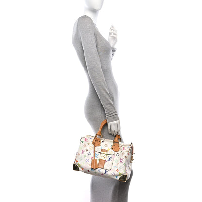 Louis Vuitton Monogram Multicolor Speedy 30 White 2 of 15