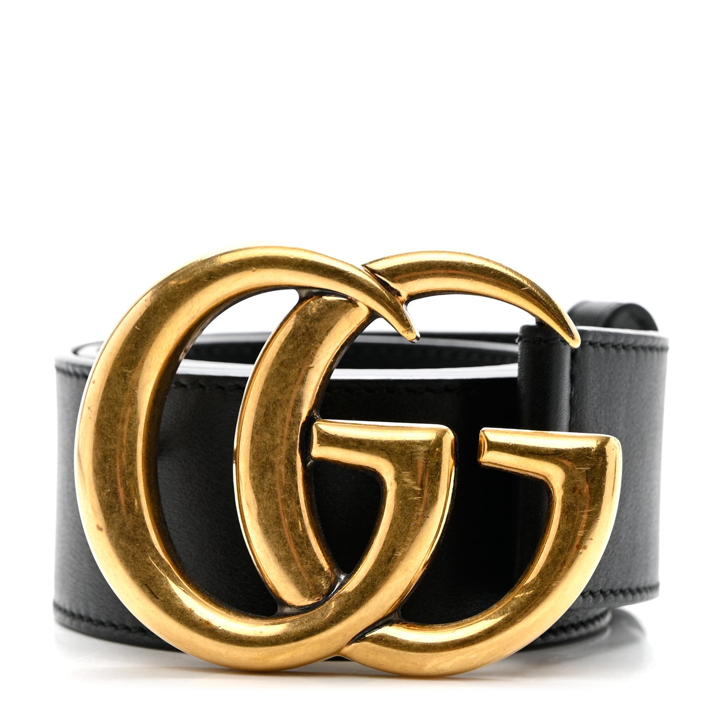 Calfskin Double G 40mm Belt 80 32 Black
