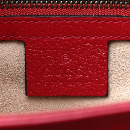 Gucci GG Supreme Monogram Medium Queen Margaret Shoulder Bag Red 8 of 14