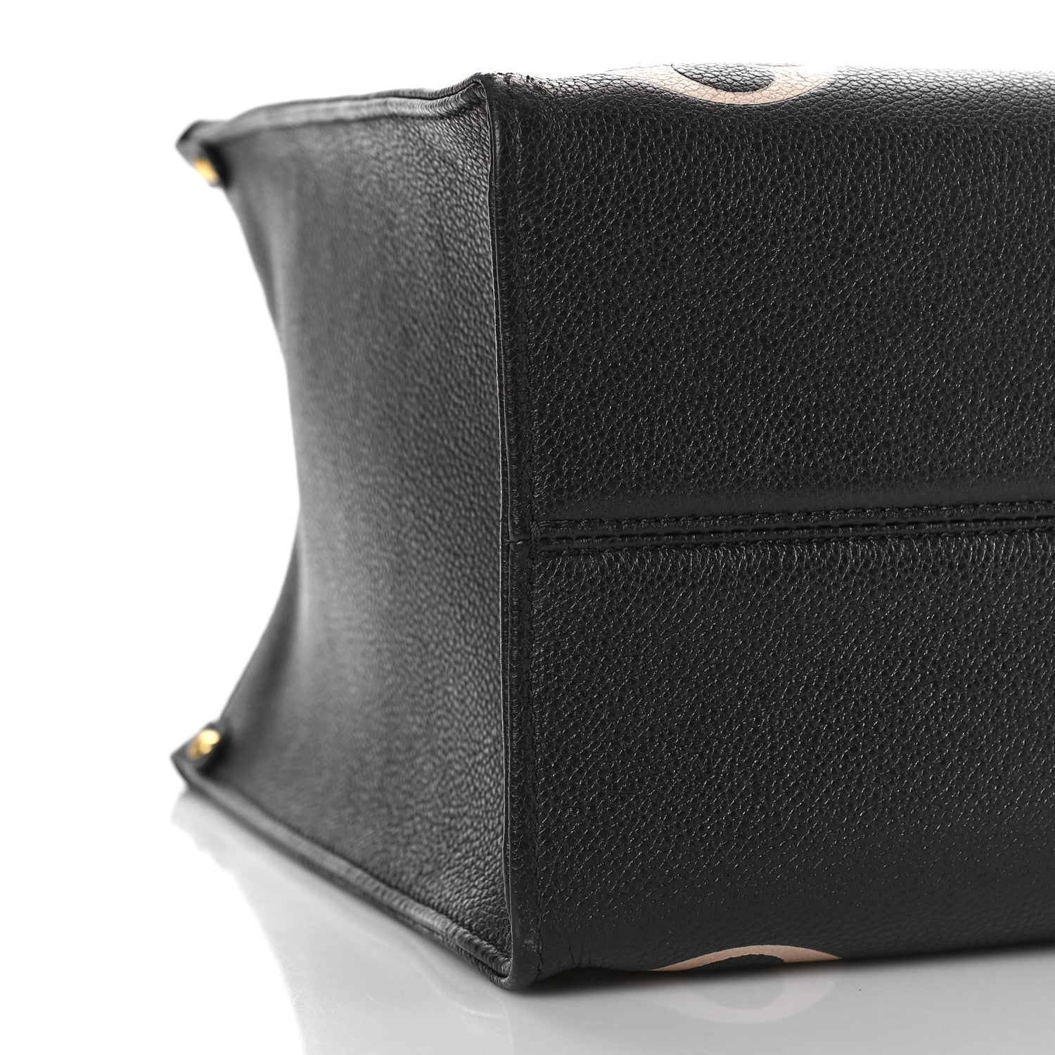 Louis Vuitton Empreinte Monogram Giant Onthego MM Black Beige 7 of 8