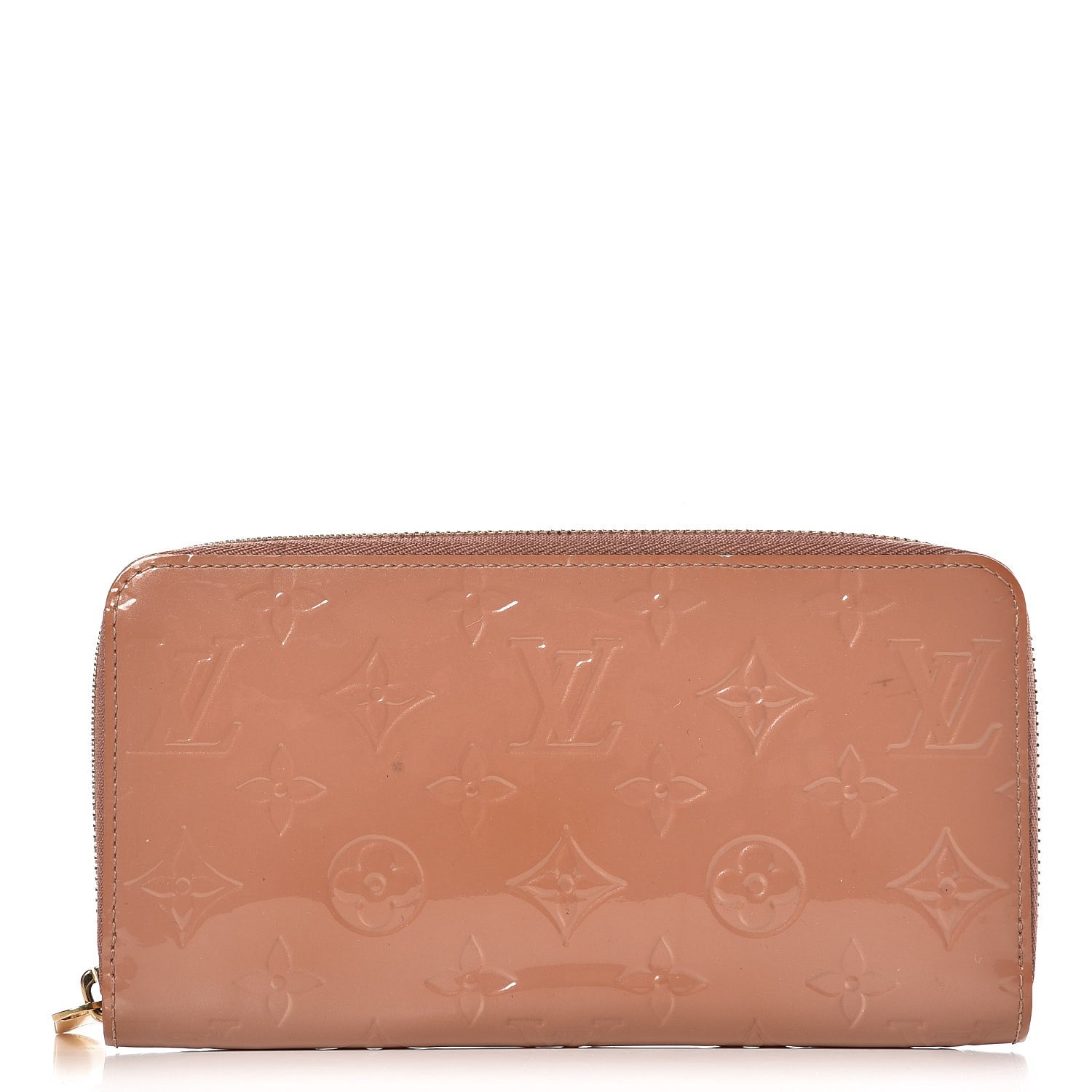 Louis Vuitton Vernis Zippy Wallet Rose Velours 1 of 7