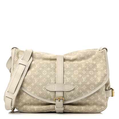 Louis Vuitton Monogram Mini Lin Saumur Dune 1 of 10