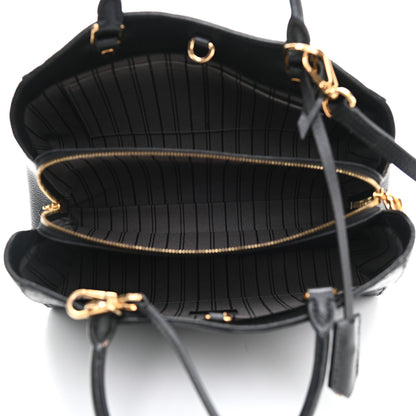 Louis Vuitton Empreinte Montaigne MM Black 5 of 8