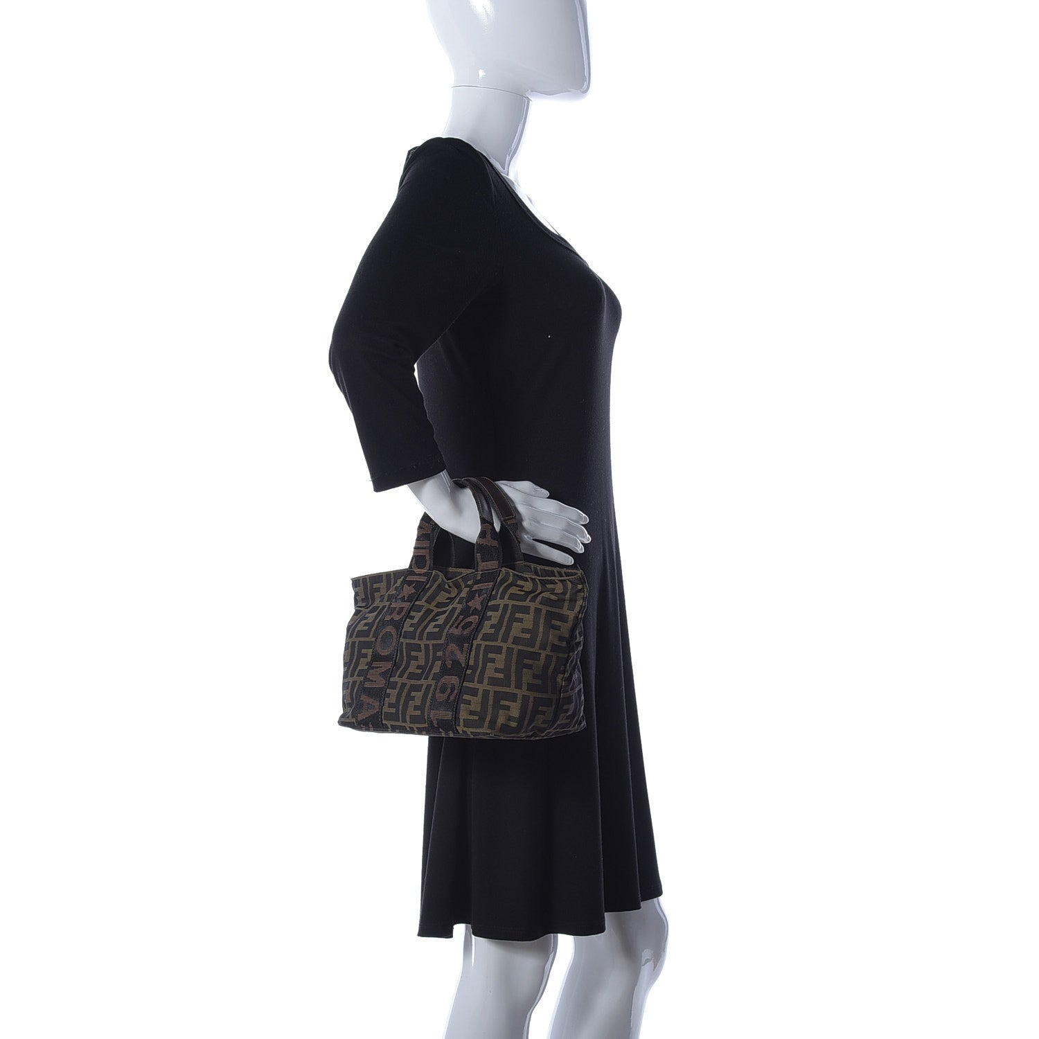 Fendi Zucca 1925 Tote Tobacco 2 of 13