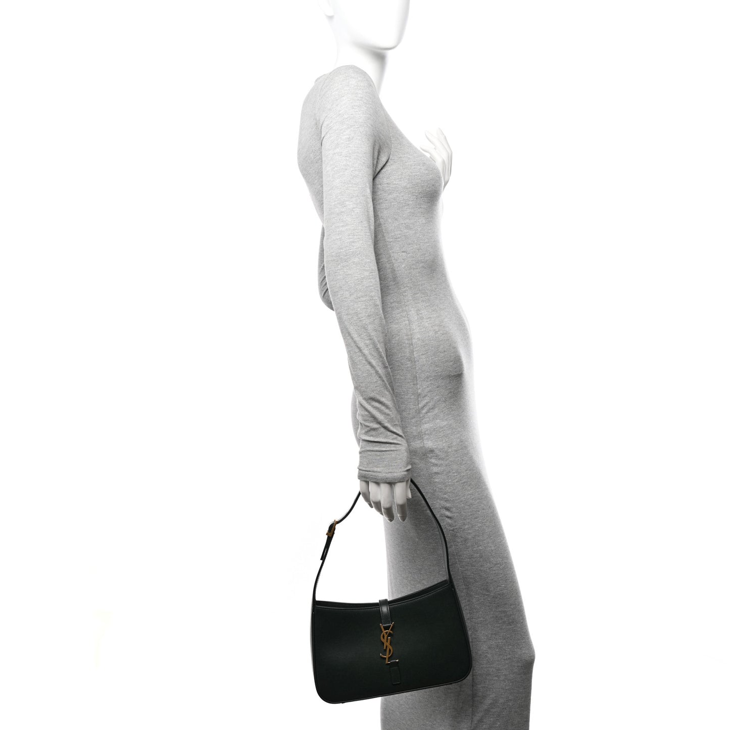 Smooth Calfskin Le 5 A 7 Hobo Vert Fonce