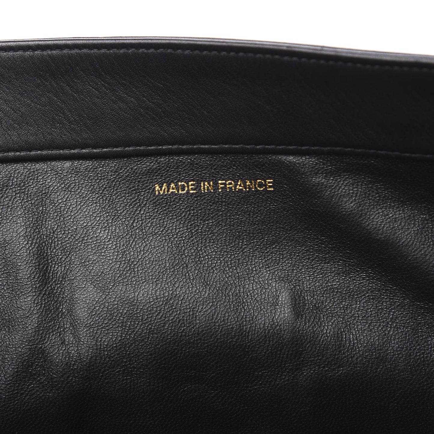 Lambskin CC Shoulder Bag Black