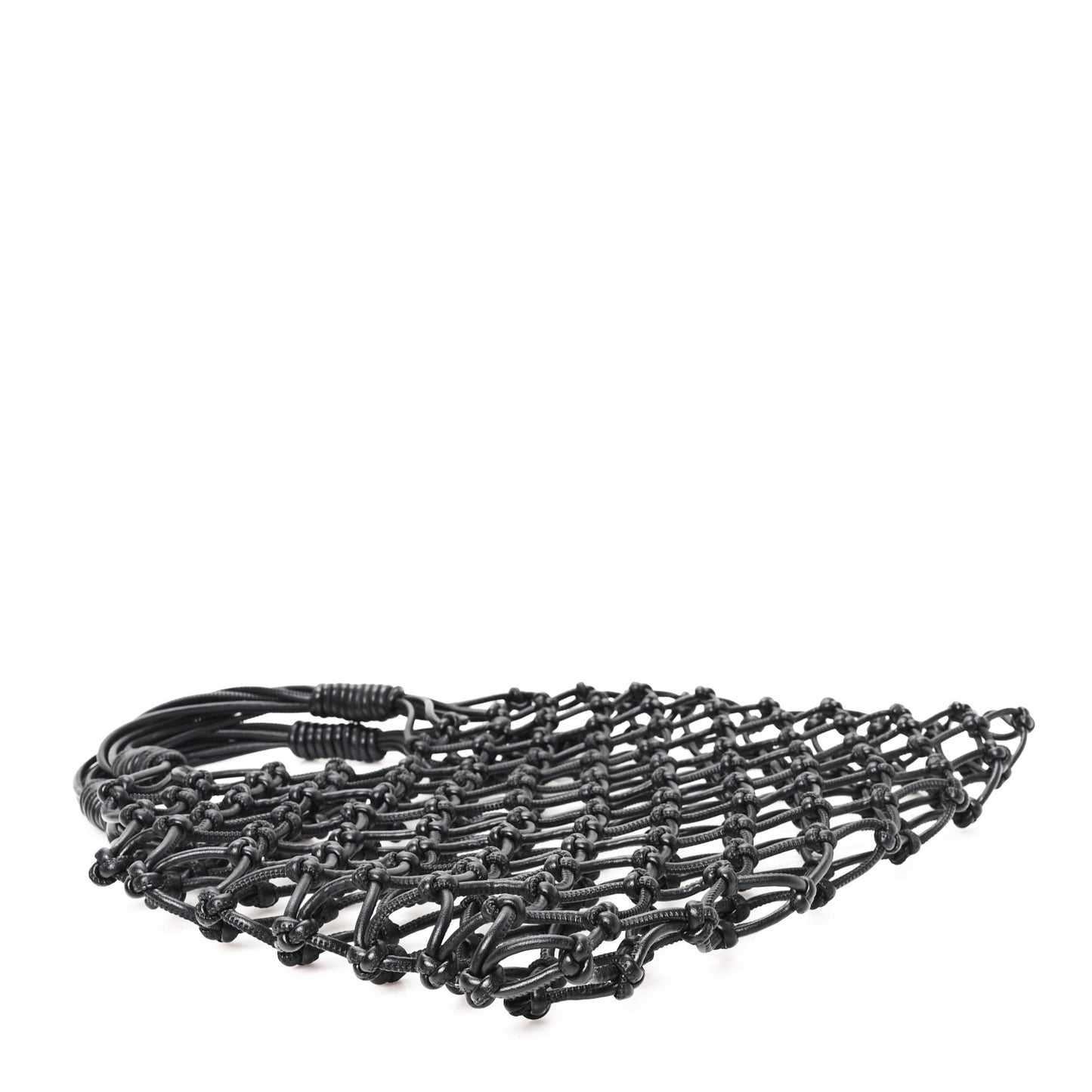 Alter Nappa Knotted Structure Tote Black