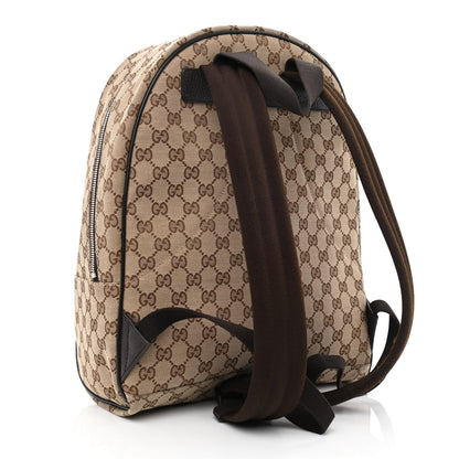 Gucci Monogram Travel Backpack Dark Brown 3 of 11