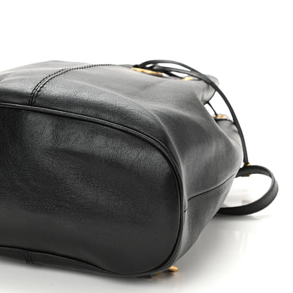 Gucci Piuma Lux Energy Medium Re(Belle) Convertible Bucket Bag Black 8 of 8