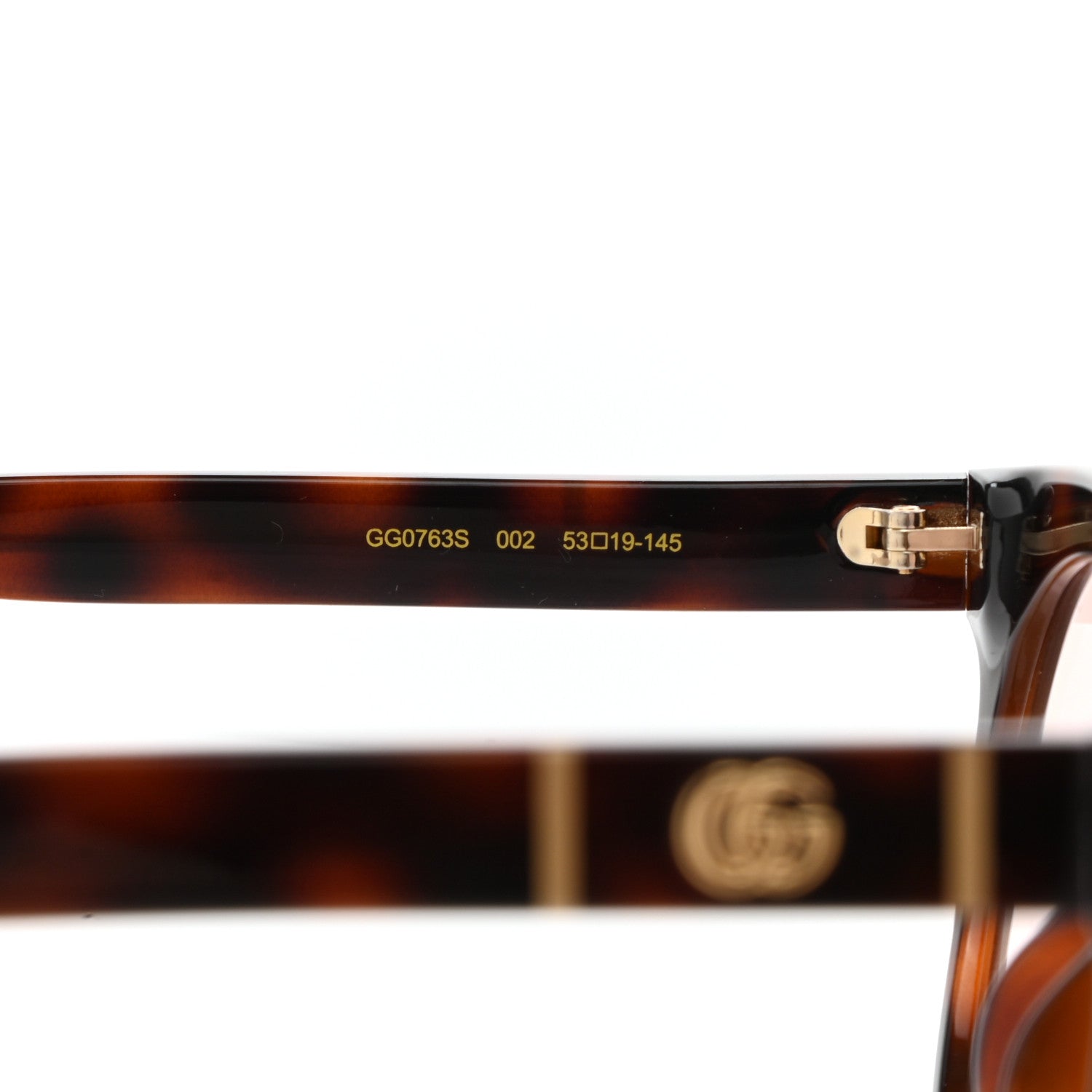 Gucci Round Sunglasses GG0763S Tortoise Pink 6 of 8
