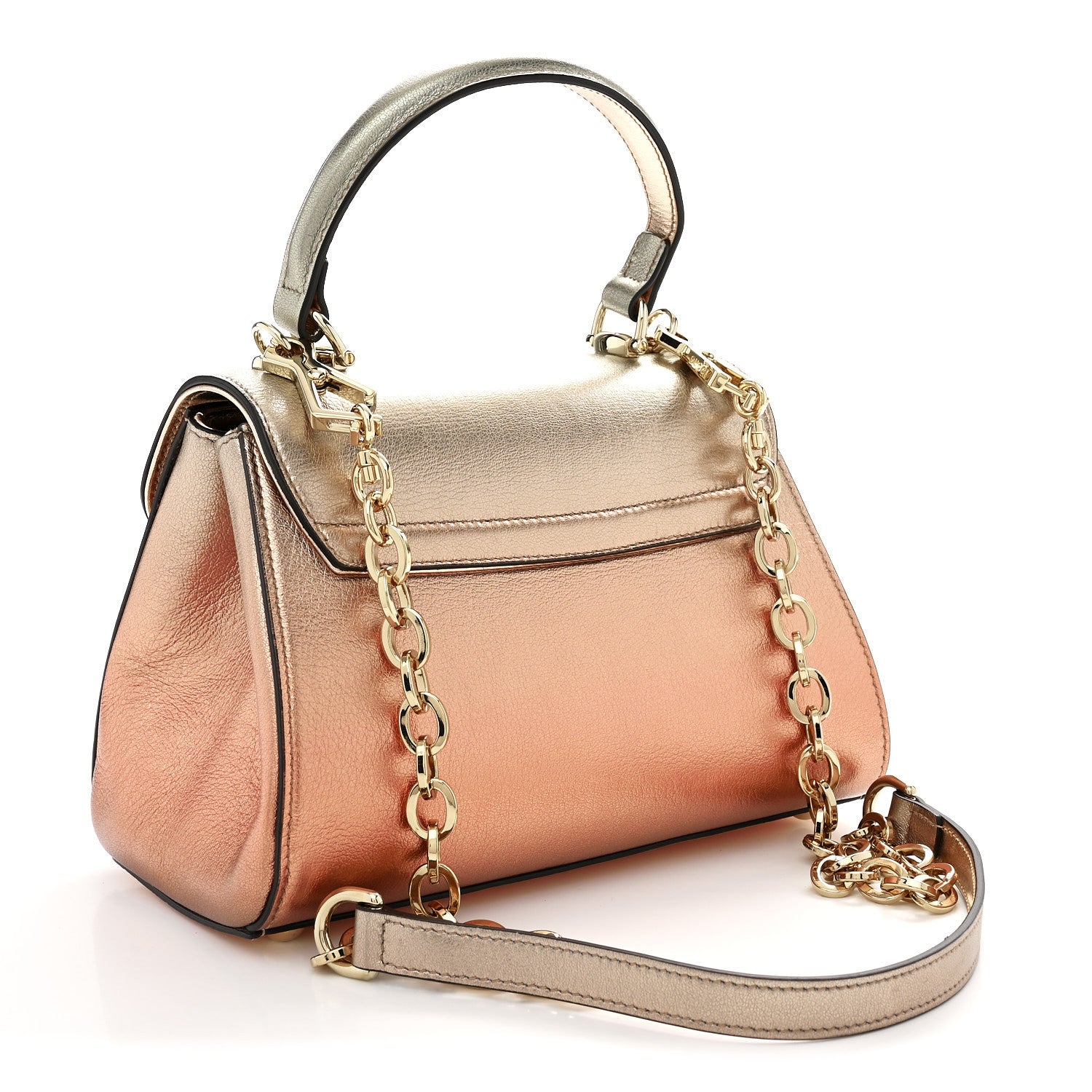 Gucci Metallic Mini Horsebit 1955 Top Handle Flap Bag Multicolor 3 of 10