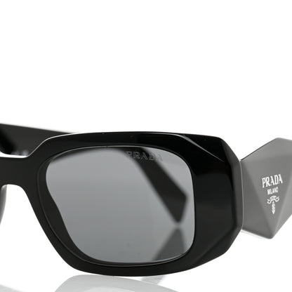 Prada Acetate Symbole Sunglasses SPR 17W Black 5 of 8