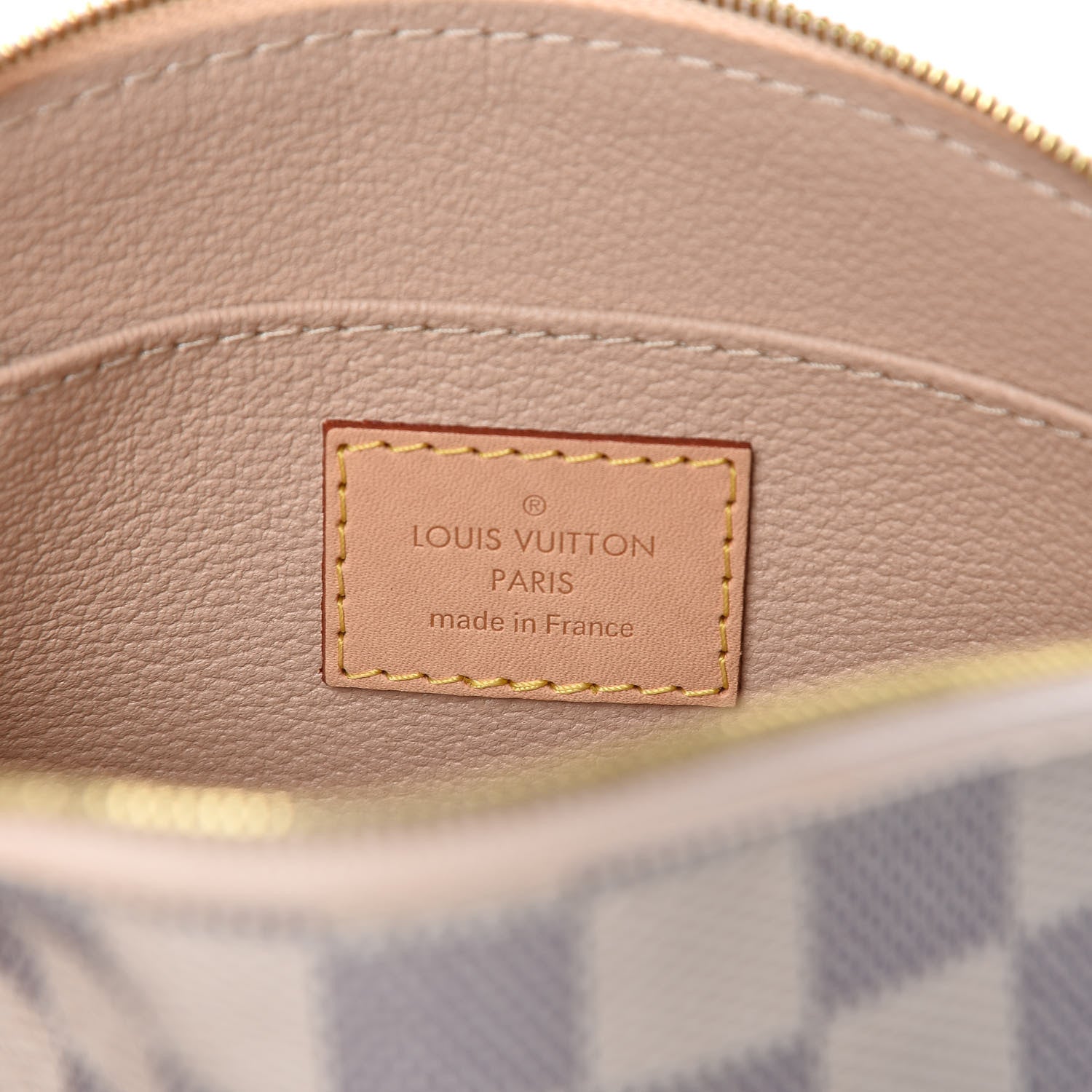 Louis Vuitton Damier Azur Cosmetic Pouch 6 of 8