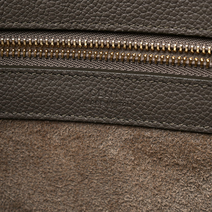 Celine Soft Grained Calfskin Small Belt Cabas Phantom Taupe 6 of 10