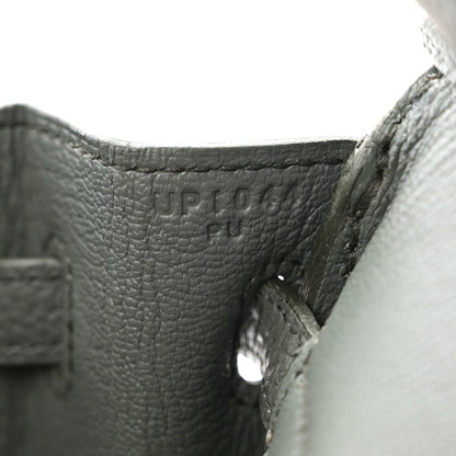 Hermes Togo Birkin 25 Vert Amande 7 of 11