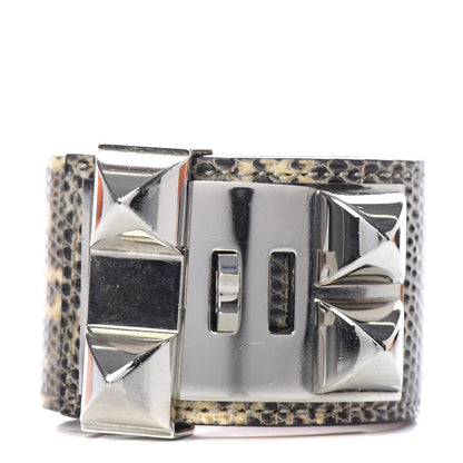 Hermes Lizard Collier De Chien CDC Bracelet S Ombre 1 of 7
