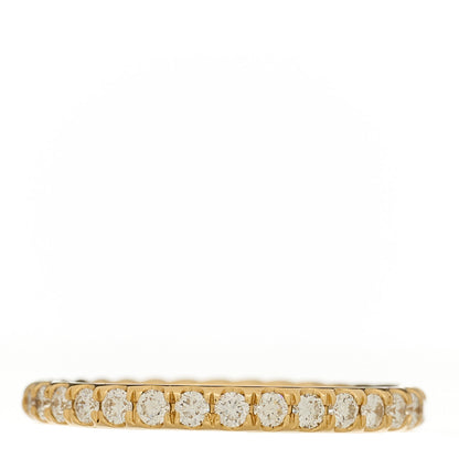 David Yurman 18K Yellow Gold Diamond 2mm Cable Collectibles Band Ring 49 5 1 of 4