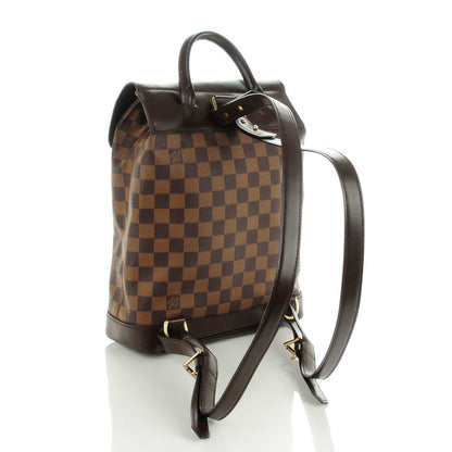 Louis Vuitton Damier Ebene Soho Backpack 3 of 8
